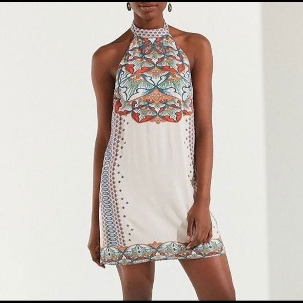 Urban Outfitters Halter Floral Dress